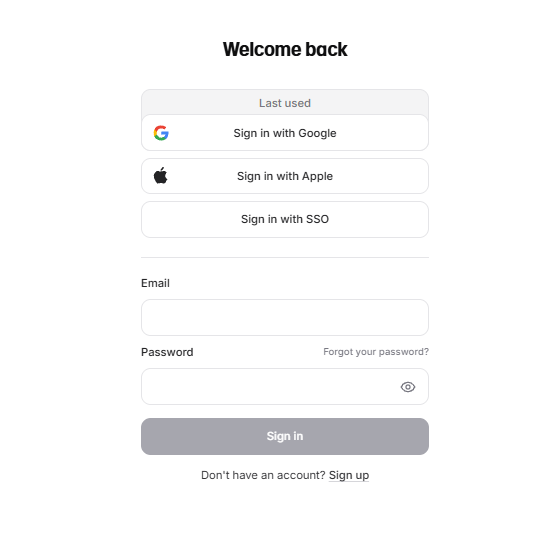 Illustration of the ElevenLabs login screen highlighting the 'Forgot Password?' link for ElevenLabs account recovery.